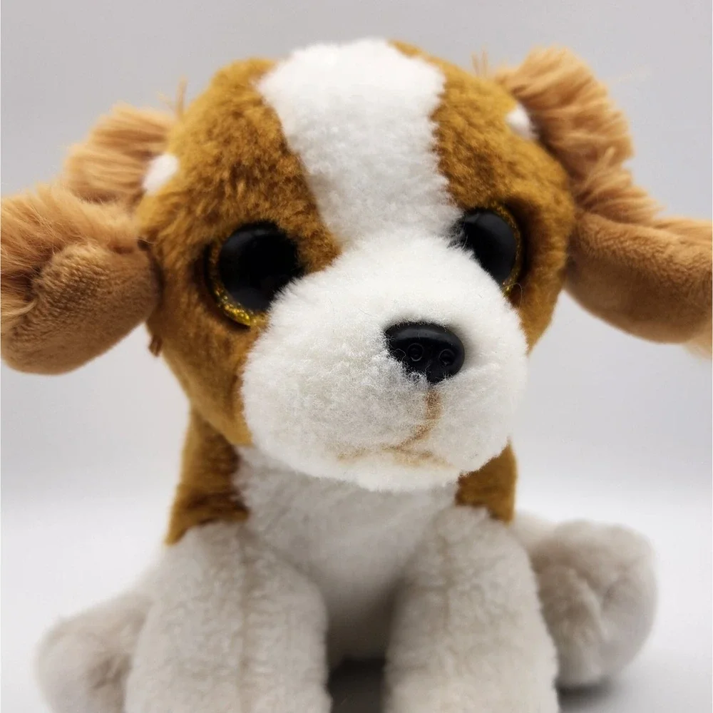 TY Beanie Baby - BARKER the Spaniel Dog Jan 24th 6